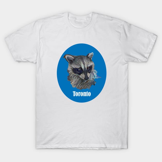 Toronto Trash Panda T-Shirt by ninasilver